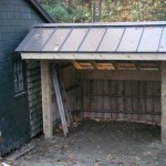 Free Standing Wood Shed