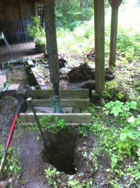 Digging Underway