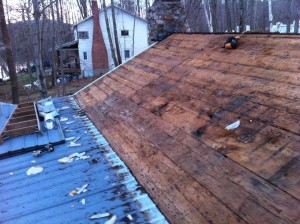 Roofing Removed