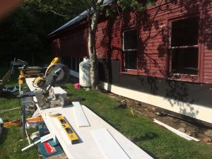 Parallel to Siding